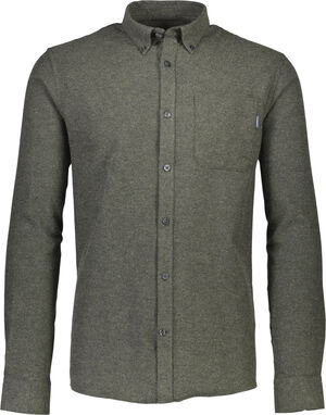 Brushed twill shirt L/S