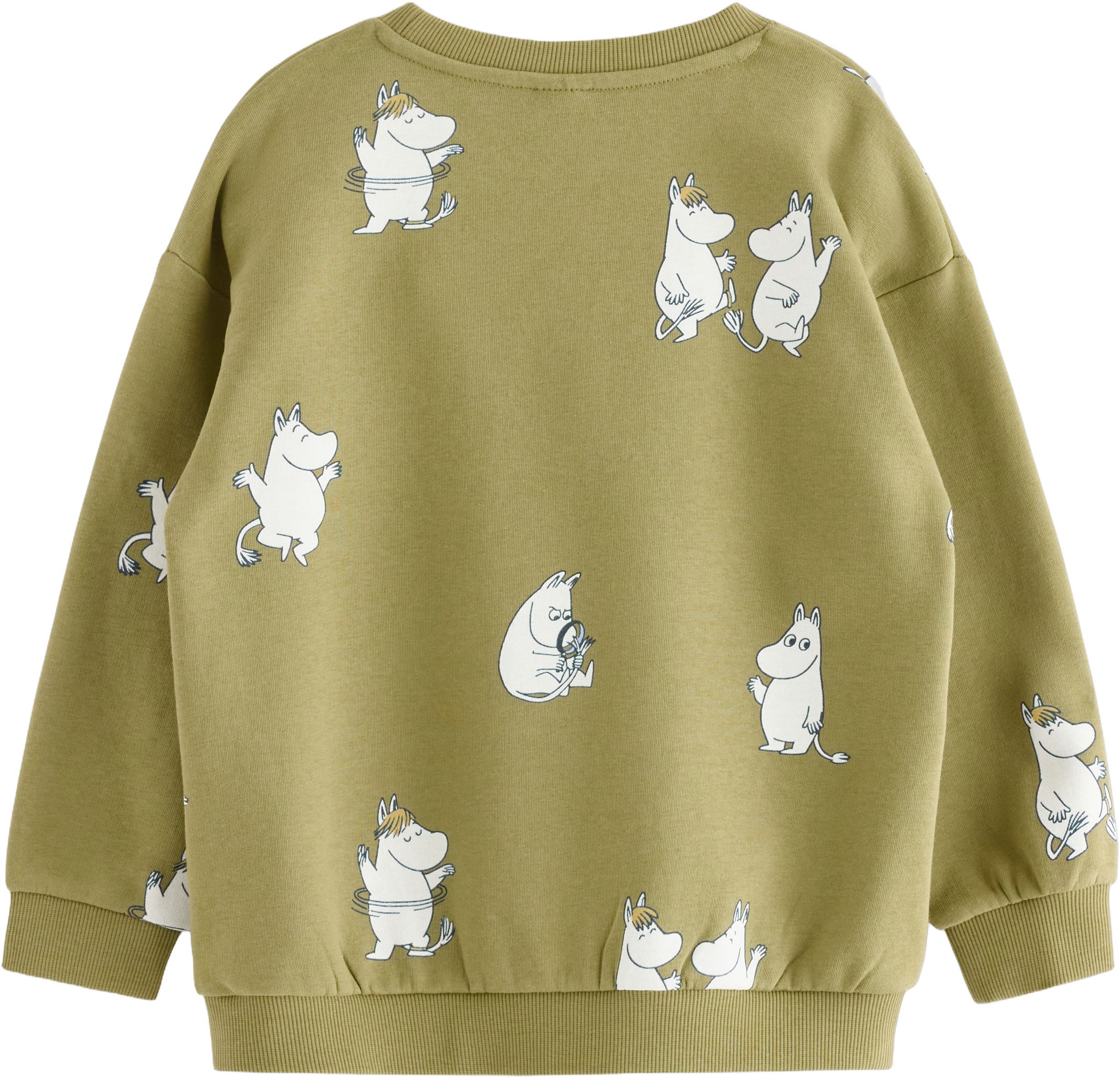 Mumin sweatshirt med borstad insida