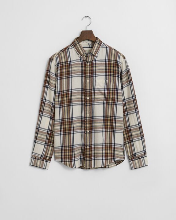 REG WINDBLOWN FLANNEL CHECK SHIRT