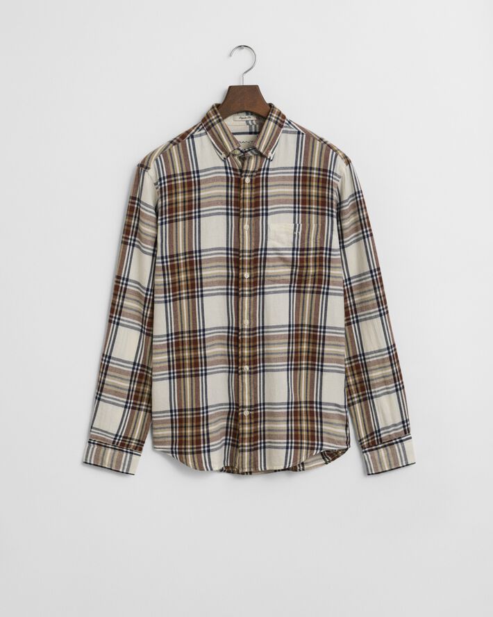 REG WINDBLOWN FLANNEL CHECK SHIRT