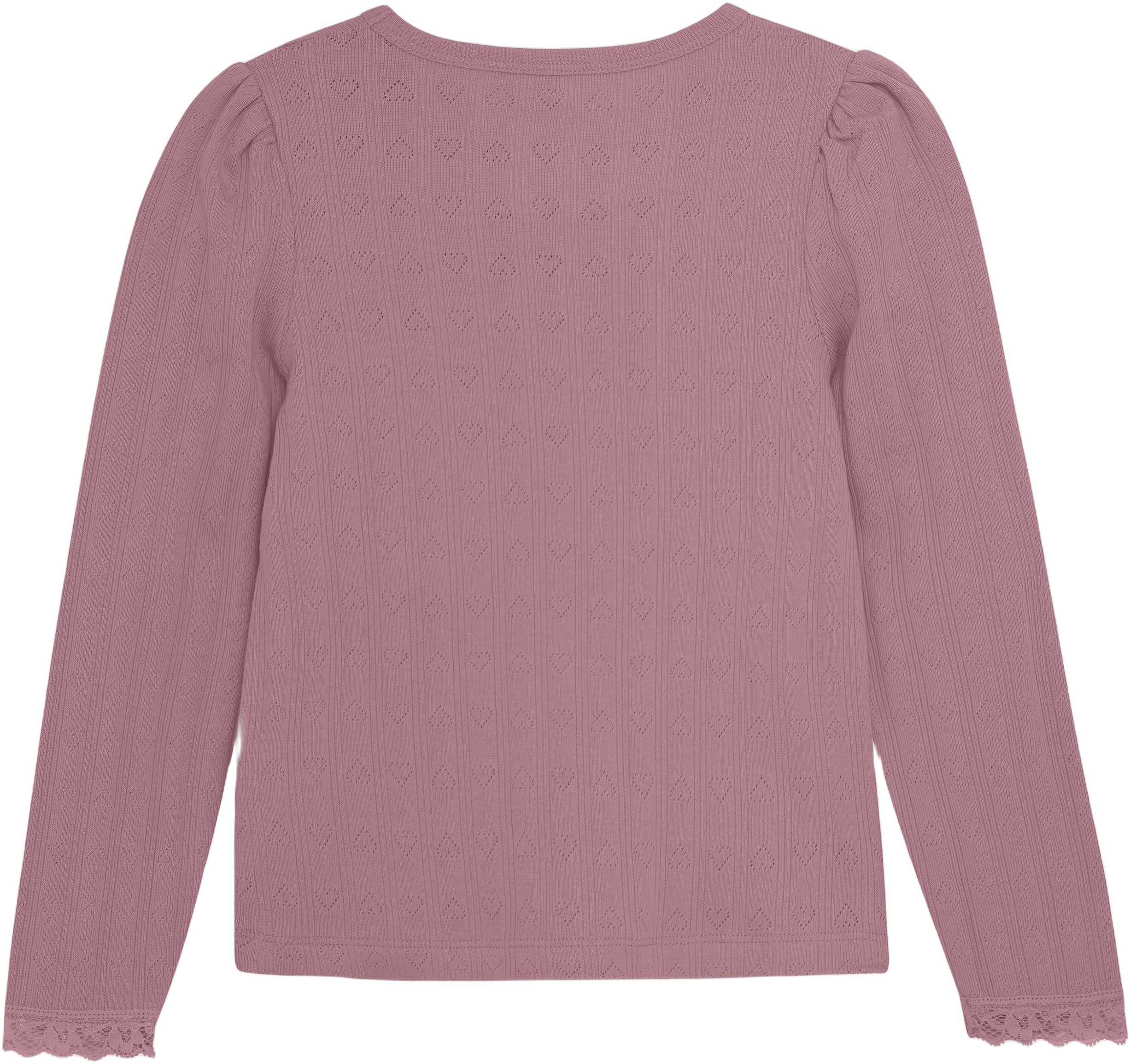 T-shirt LS Pointelle