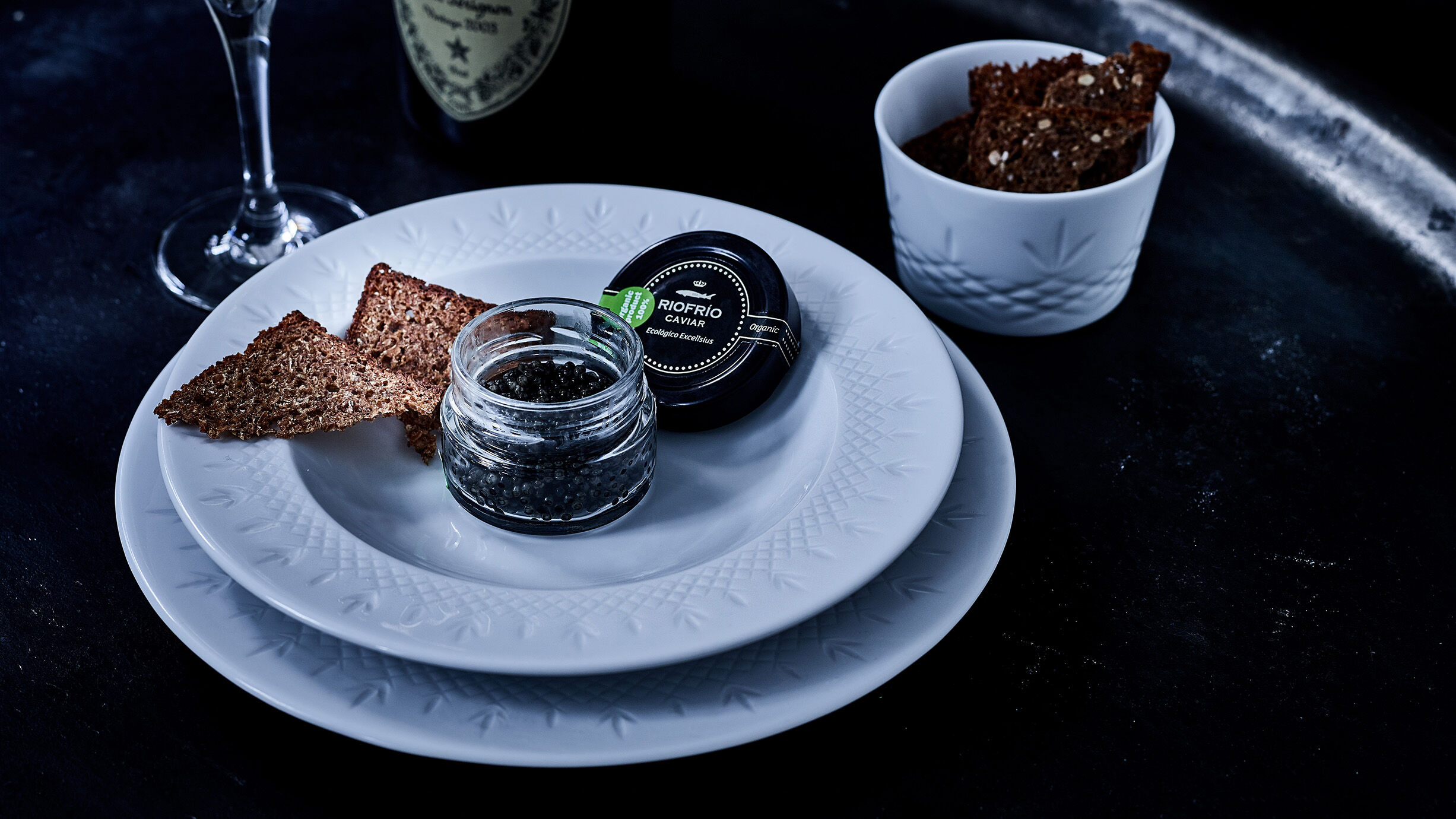 Crispy dyb tallerken 22,5 cm.