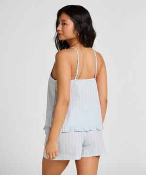 Striped Short Cotton