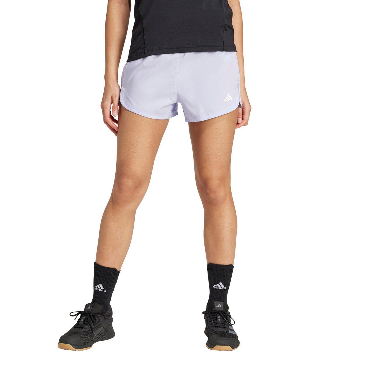 Pacer Training 3-Stripes Woven High-Rise Tr&aelig;nings Shorts