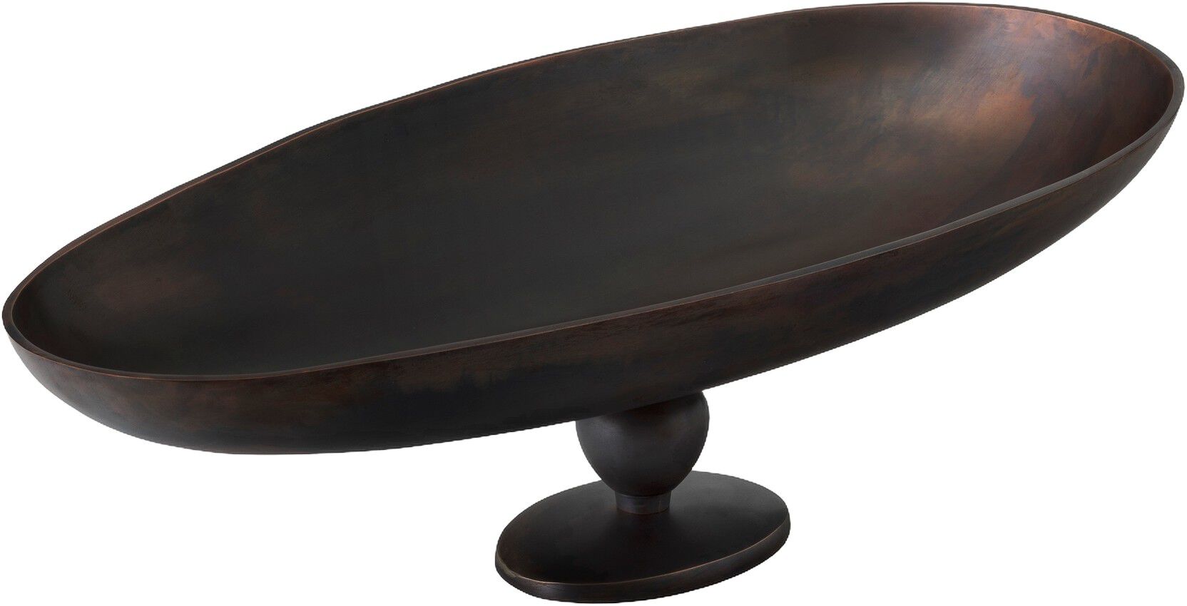 Pavot Collection, Centerpiece - Aluminium, Bronzed