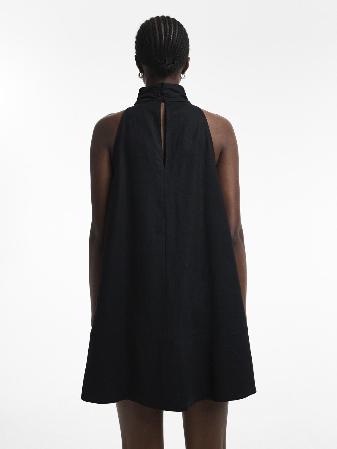 TSSARA SL TRAPEZE MINI DRESS WVN