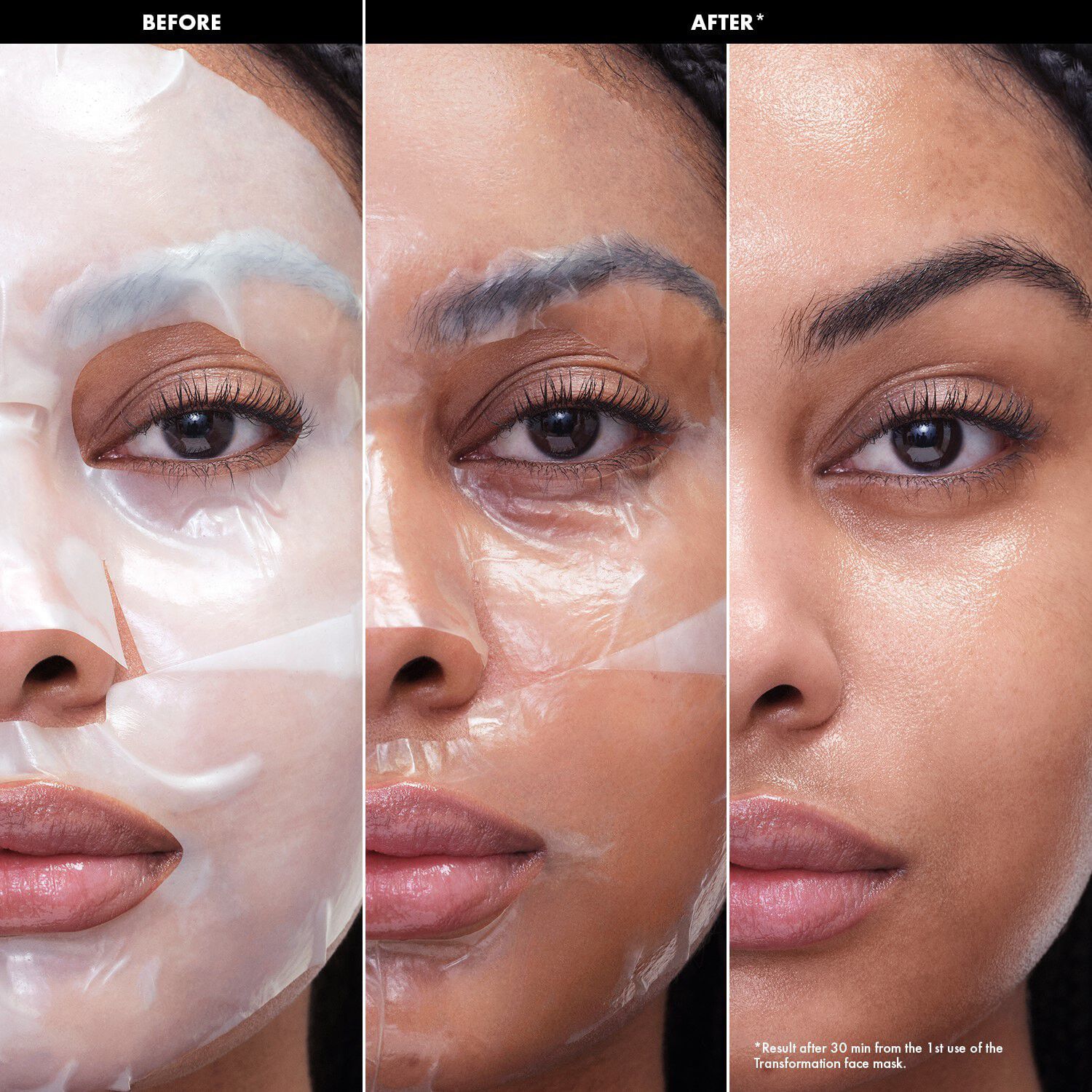 Forvandlende masker - Hydrogel ansigtsmasker - C-vitamin eller peptide