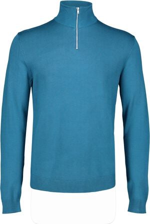 Ecovero half zip L/S knit