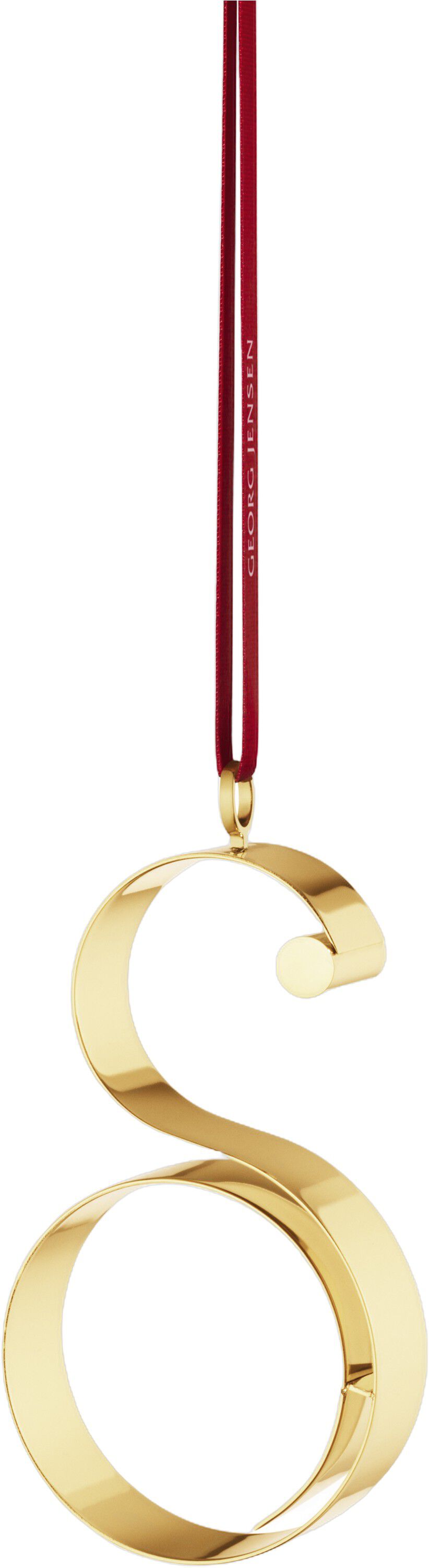 2026 Juleornament bogstavoph&aelig;ng 18kt guld