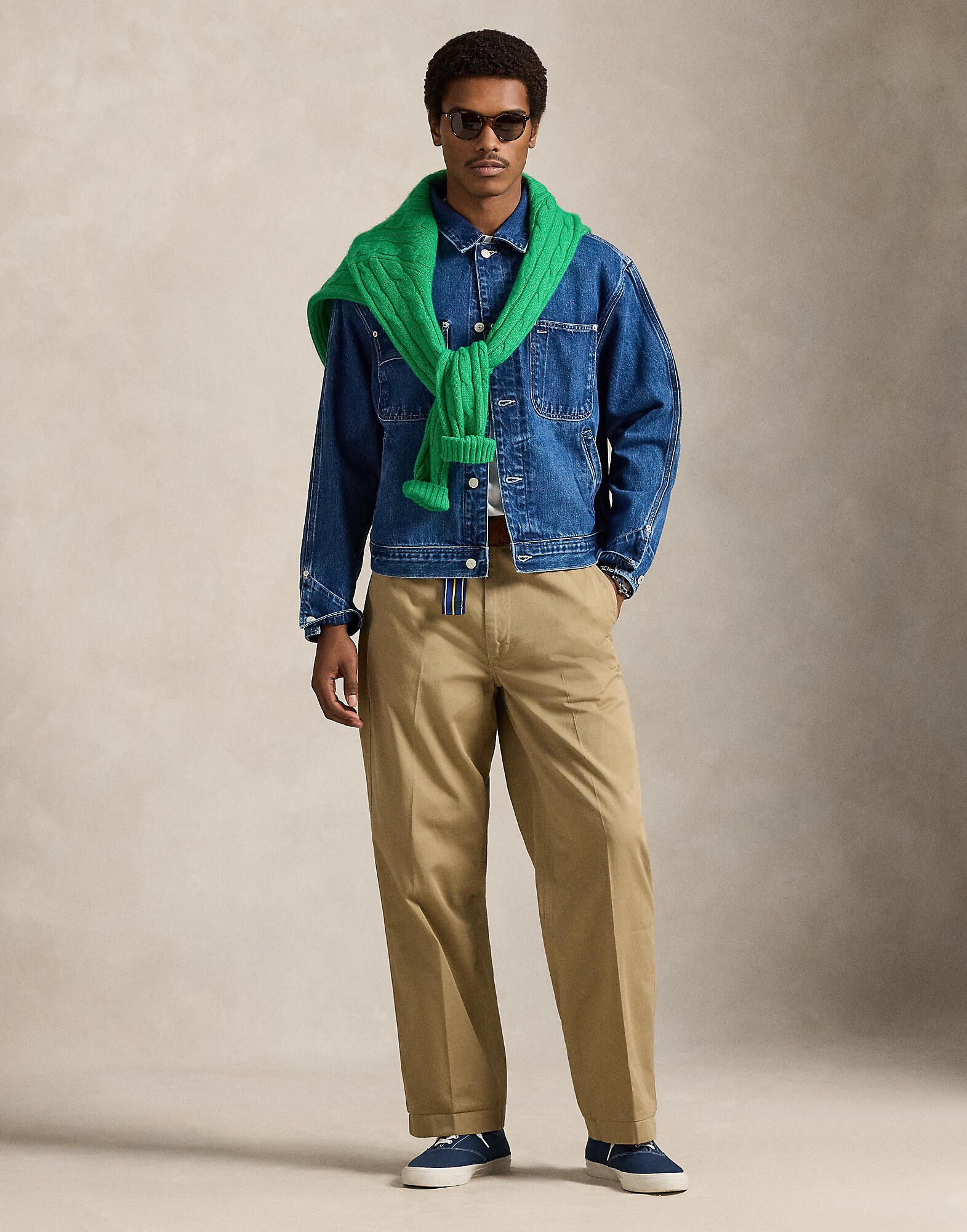 Relaxed Fit Polo Sport Trucker Jacket