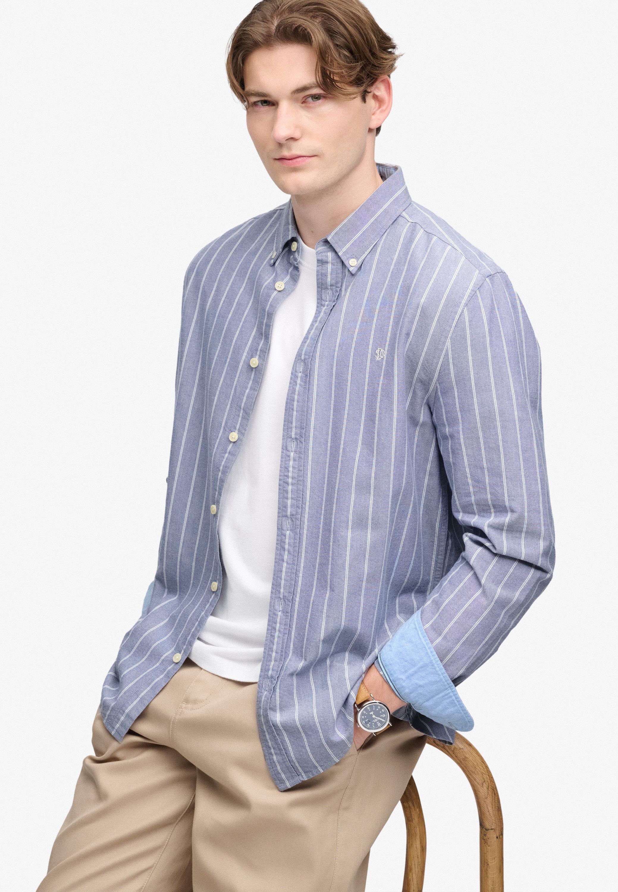 PREPPY OXFORD L/S SHIRT