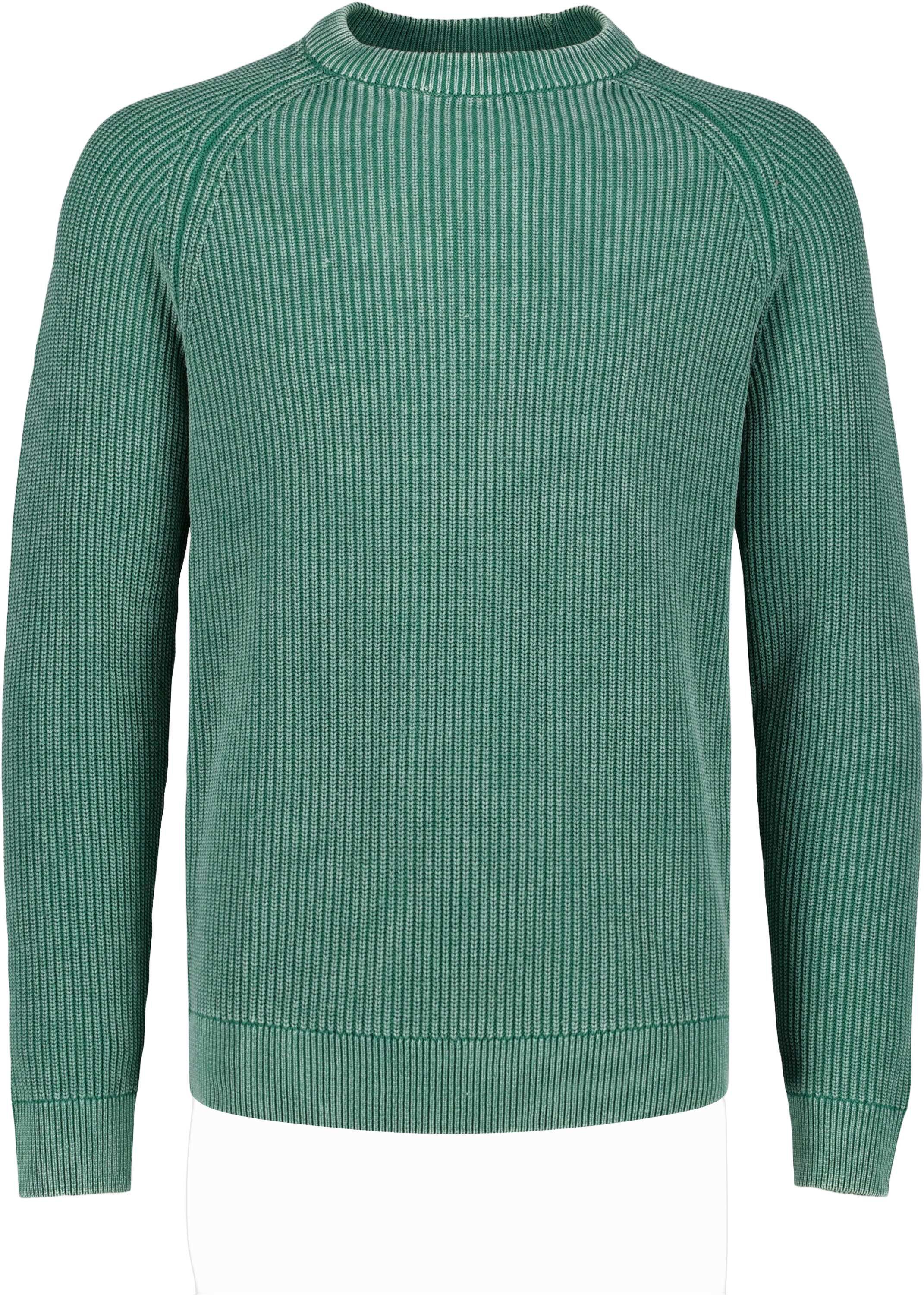Recycled acid crew neck L/S