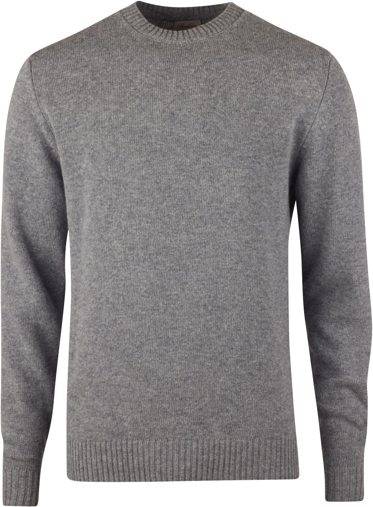 Sweater Knitted Crew Neck Carded Merino Wool