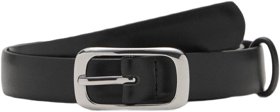 Rectangular buckle belt