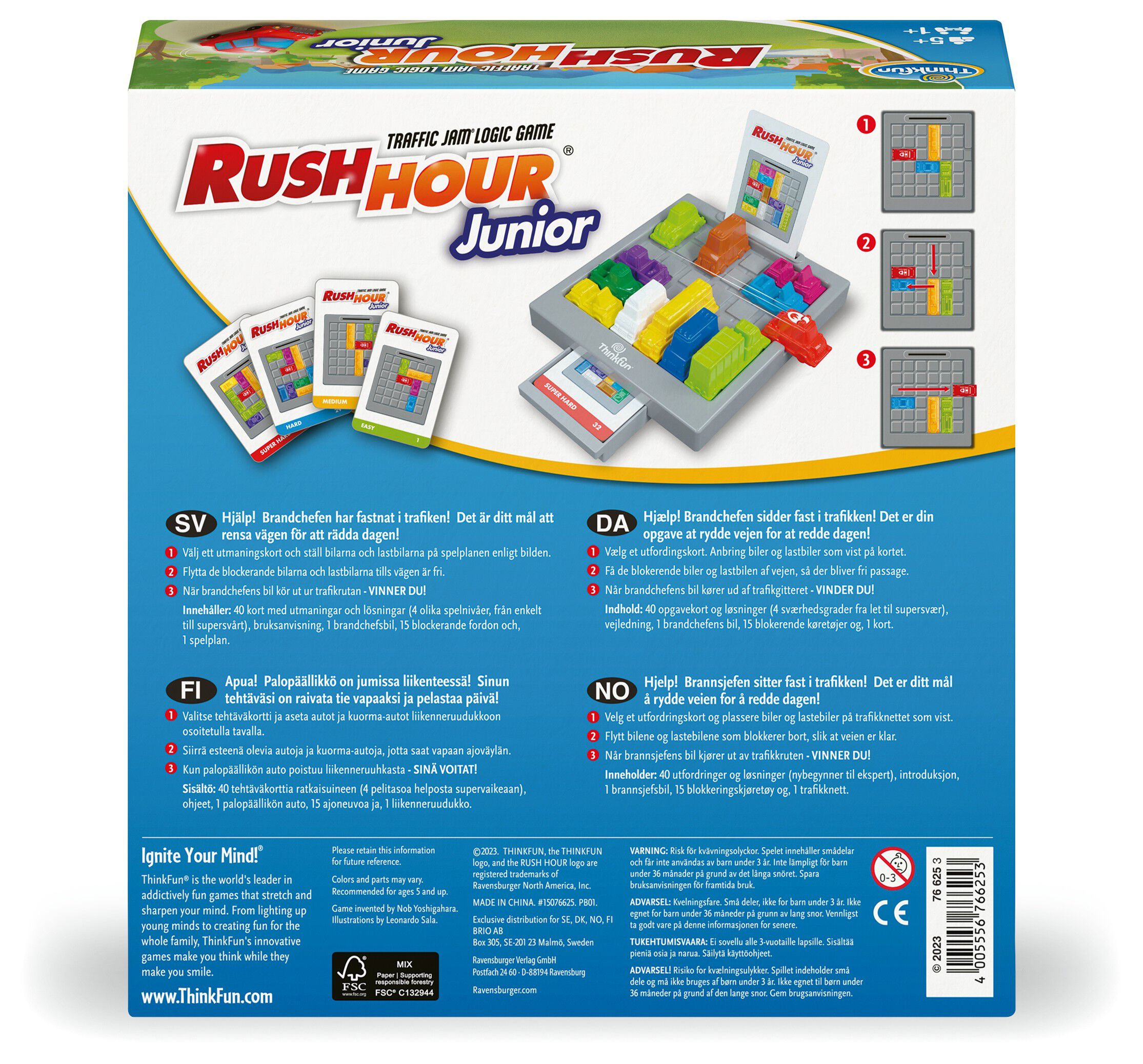 Rush Hour junior puzzle