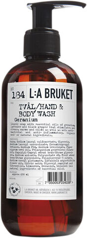 Hand-Body wash Geranium 240 ml