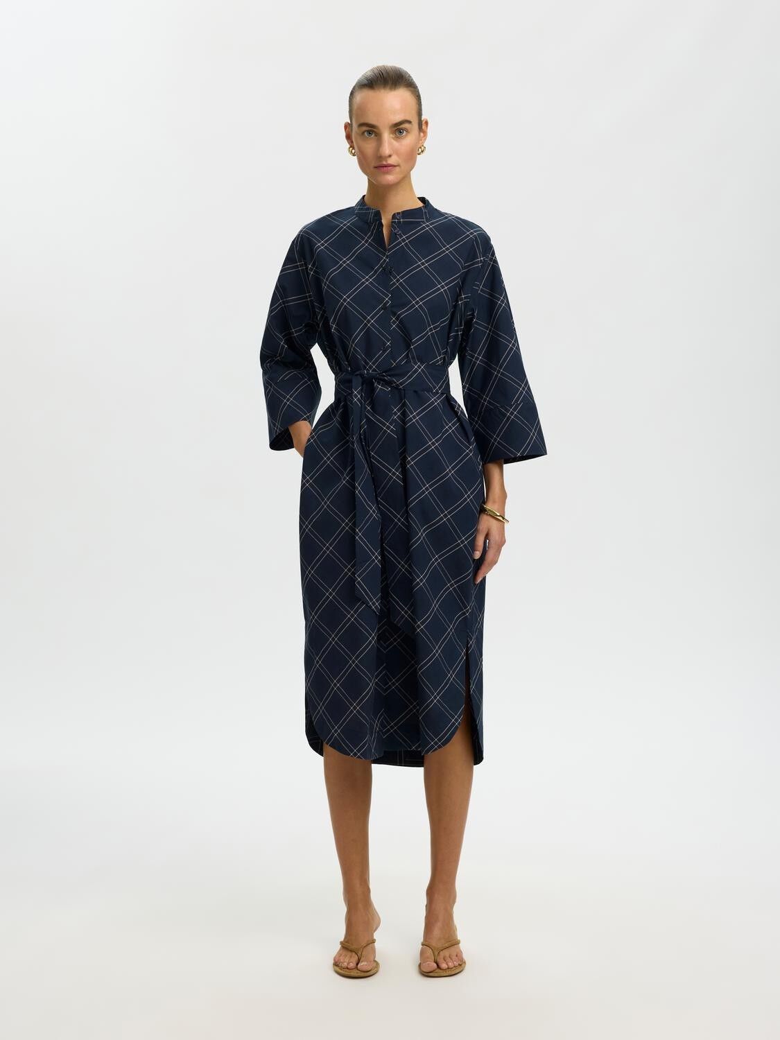 SLWDELIA-ROSALIA REGULAR 3/4 MIDI D