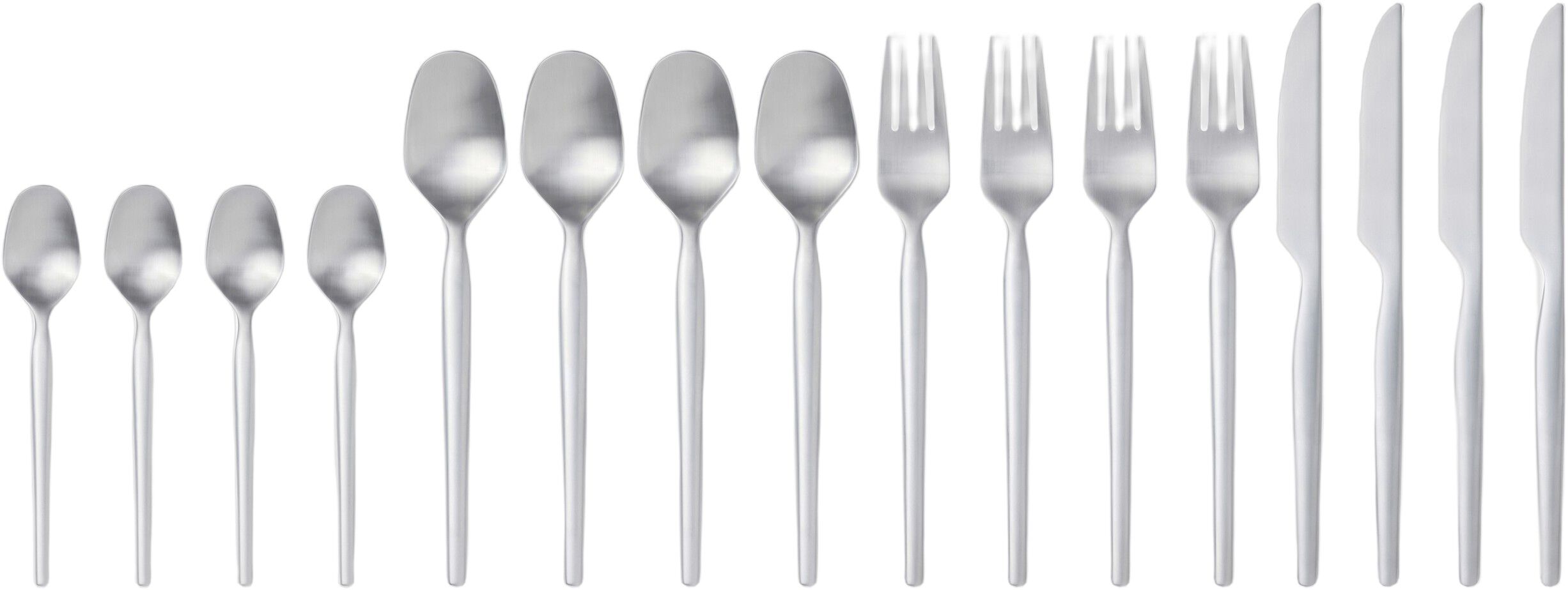 Bestiks&aelig;t Dorotea 16 dele Mat st&aring;l