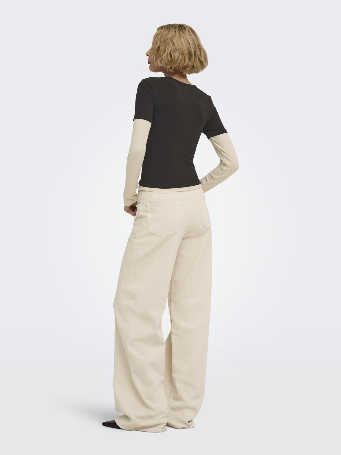 ONLDUBLA L/S DOUBLE TOP JRS