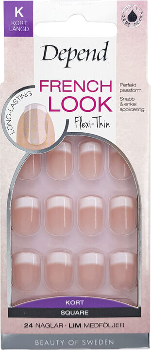 French Look Rosa Kort SQ