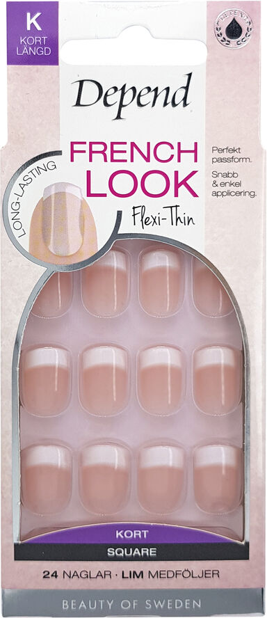 French Look Rosa Kort SQ