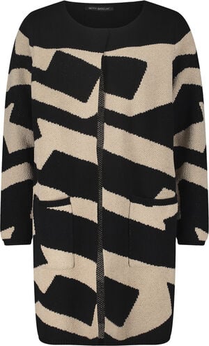 Strickjacke Lang