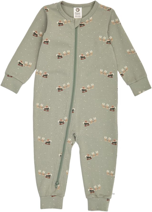 Christmas zip bodysuit