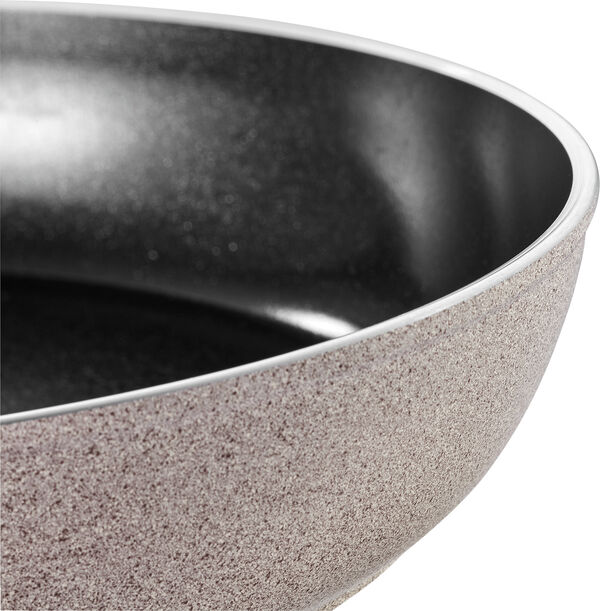 Ledro Wok 28 Beige Rund Aluminium