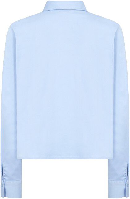 LR-ISLA SOLID 136 Skjorte Lysebl&aring;