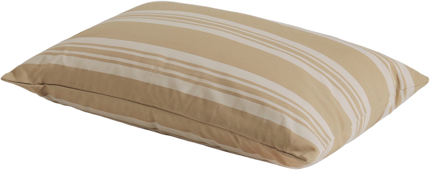 Fossflakes udend&oslash;rspude 40x60 cm. Beige stribet