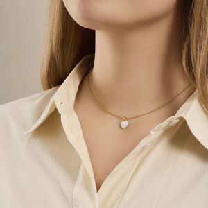 Ocean Heart Necklace Adj. 40-45 cm
