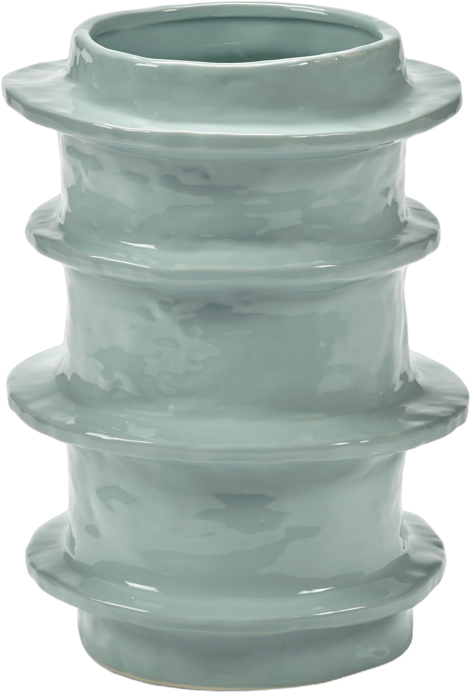 FLOWER POT 03 S LIGHT BLUE MOLLY