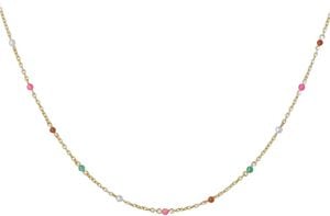 Scarlett necklace colors - GP