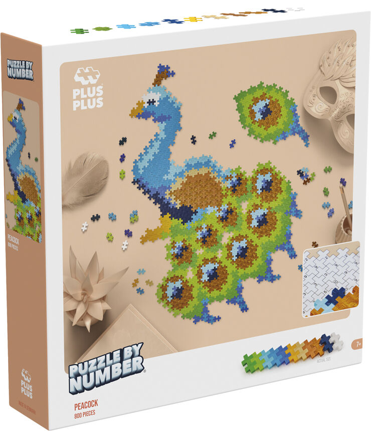 Plus-Plus Puzzle By Numbe