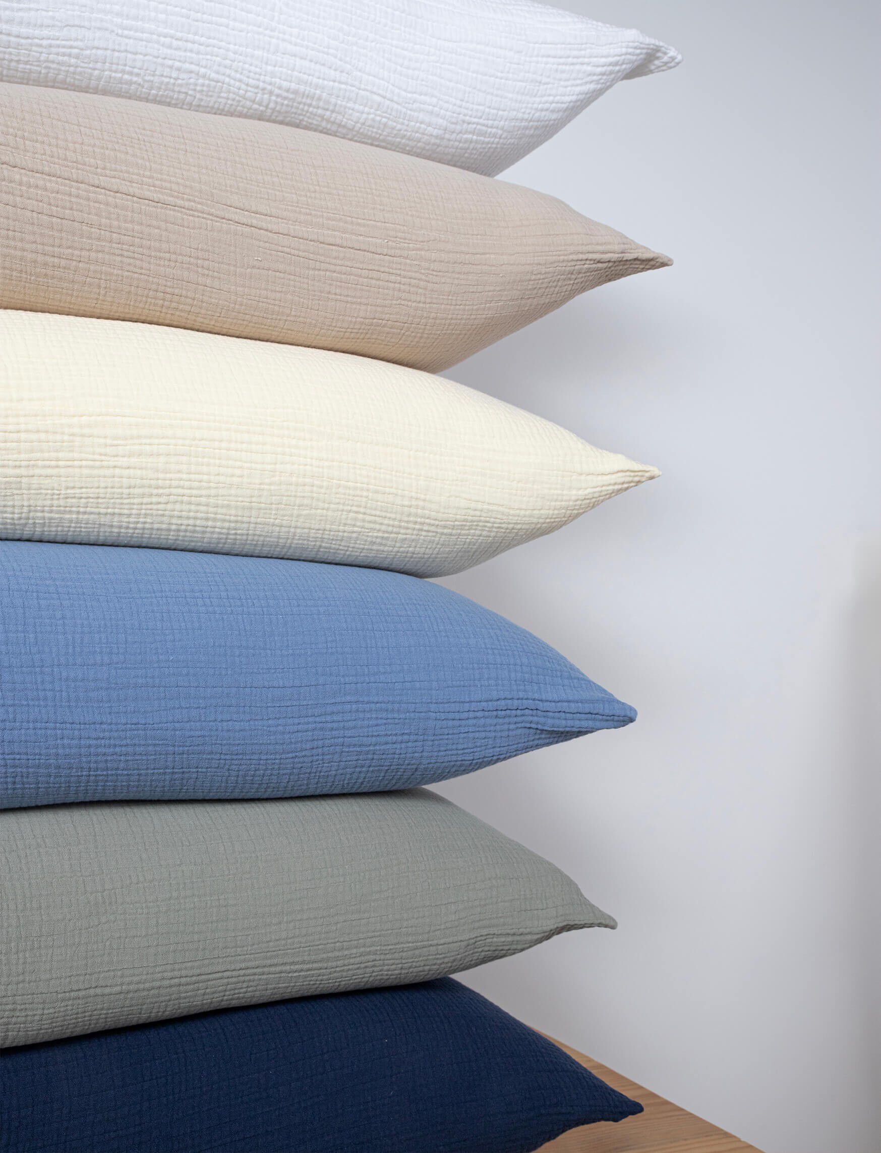 Stonewashed muslin senges&aelig;t