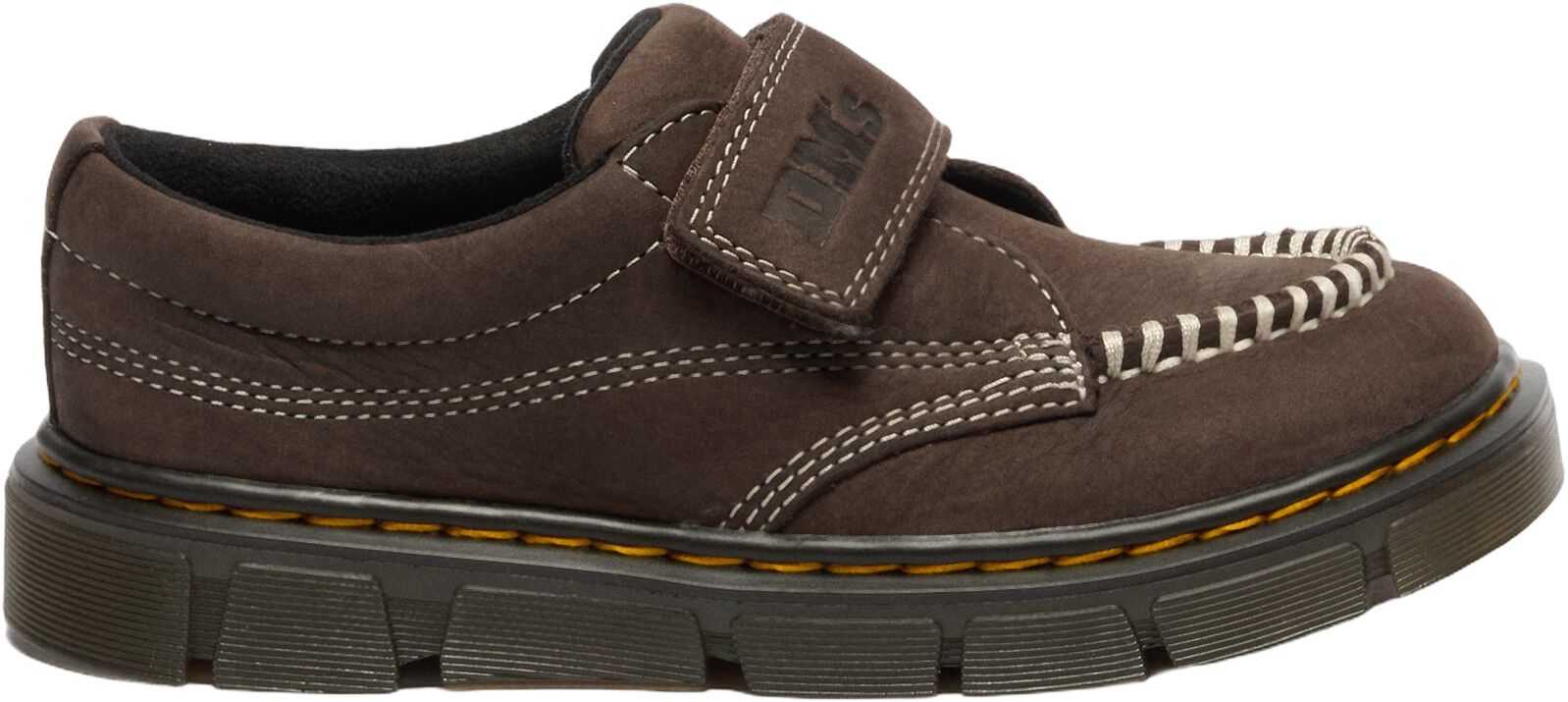 Raffe Mocc Shoe J Dark Brown Tumbled Nubuck