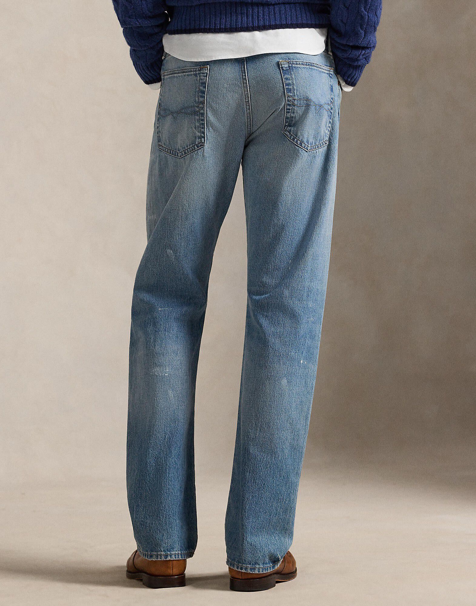 Hampton Straight Hand-Painted Jean