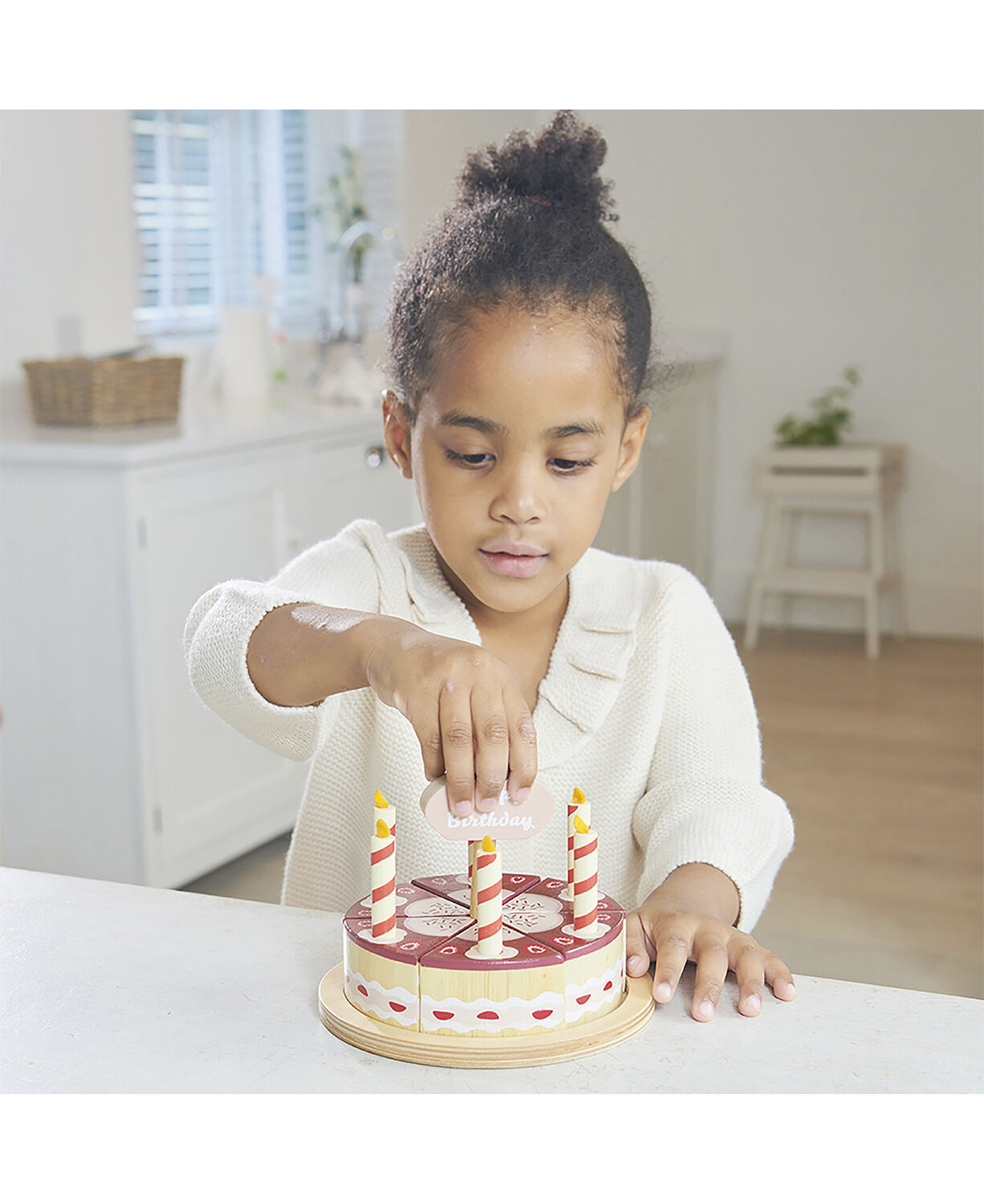 Tender Leaf - Lagkage med lys - Chokolade