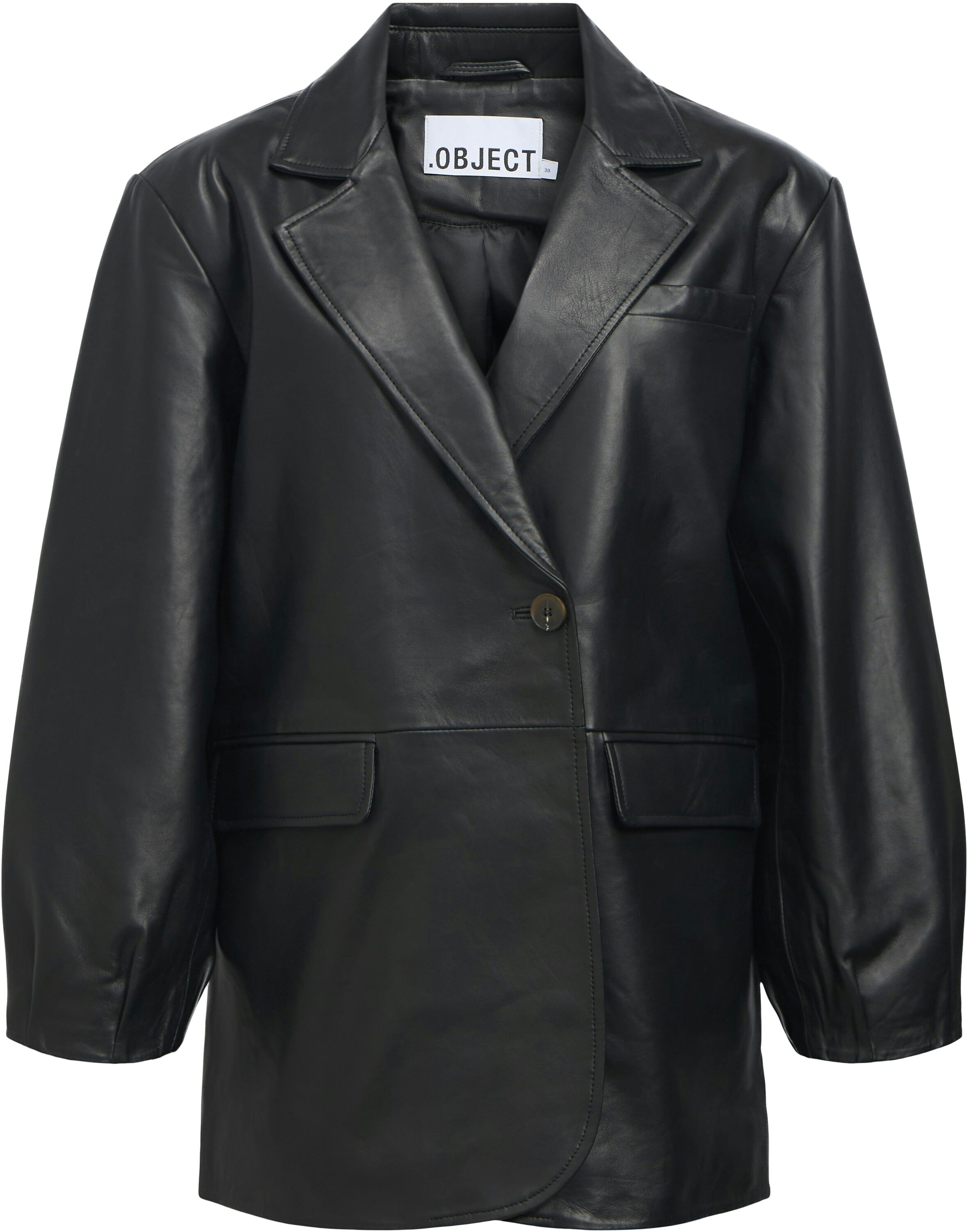 Objluna L/S Lo Leather Jacket 146