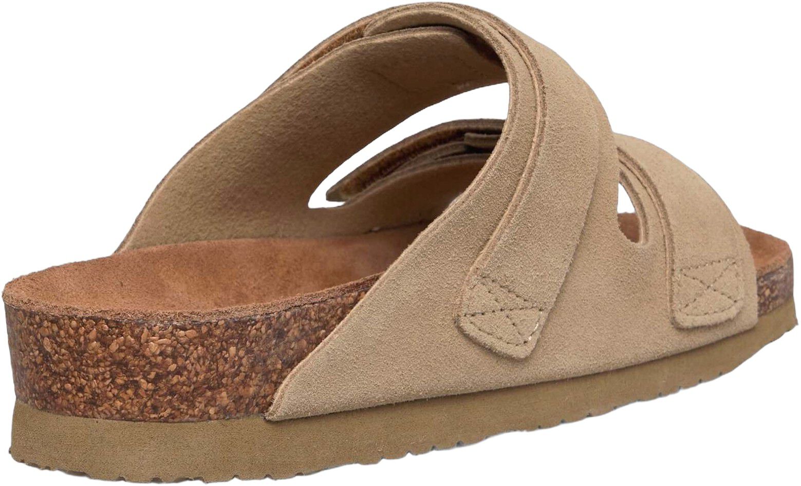 RHColina Leather Suede Strap Sandal