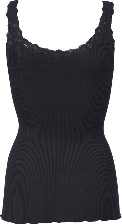 RWBabette Silk SL Deep Back Lace Top