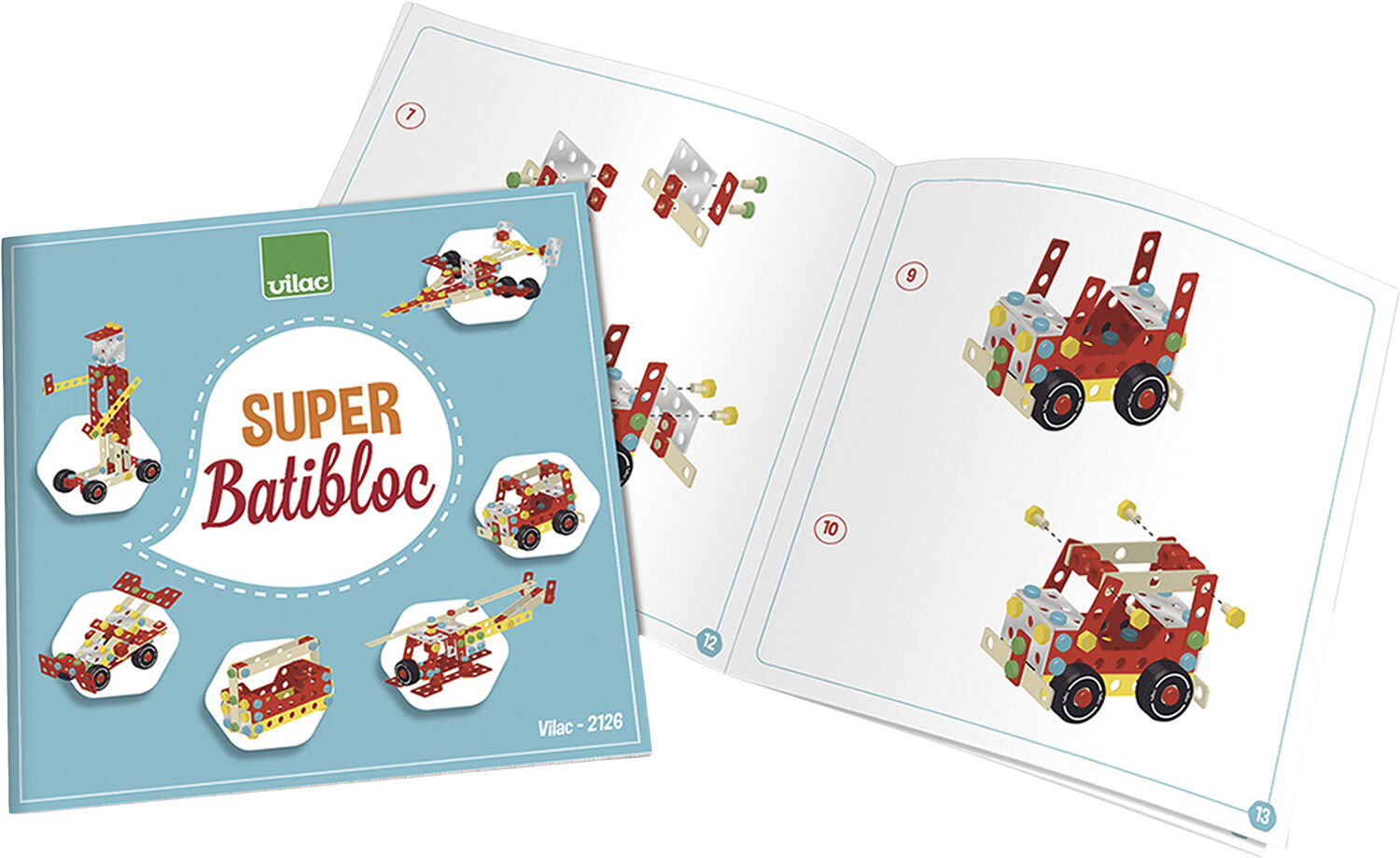 Vilac - Stort konstruktionss&aelig;t - 101 dele