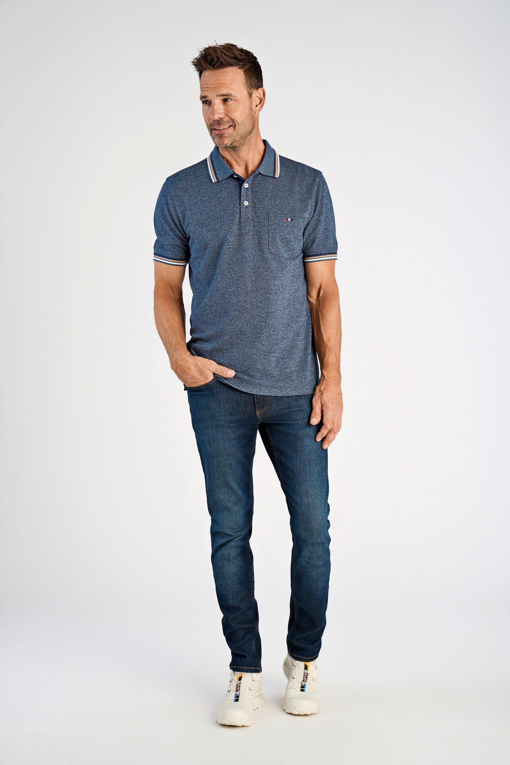 Signature polo piqu&eacute; S/S