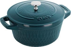 La Cocotte Cocotte 24 cm / 4 l, Rund, La-Mer-Turkis-Bl&aring;gr&oslash;n,