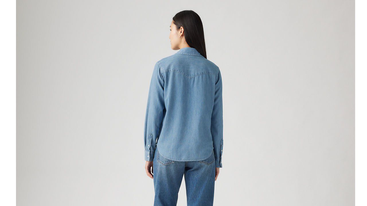 Iconic Western Linen+ Denim Shirt