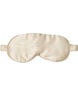 Eye mask silke light beige