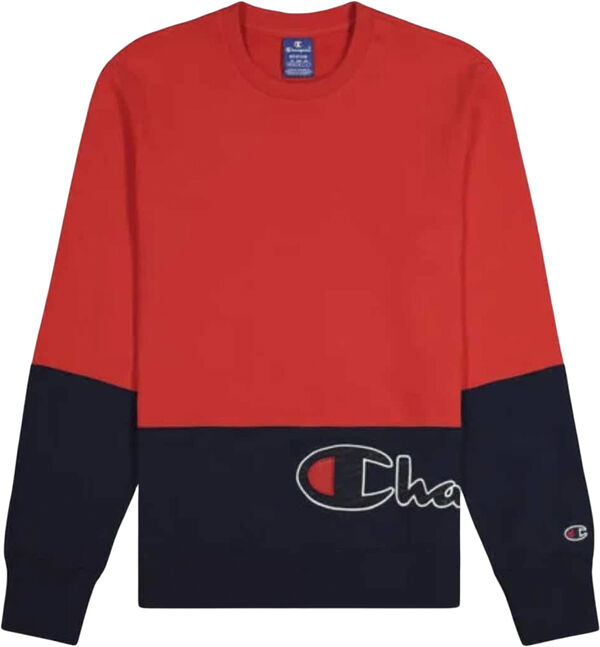 Colour Block Wraparound Logo Sweatshirt