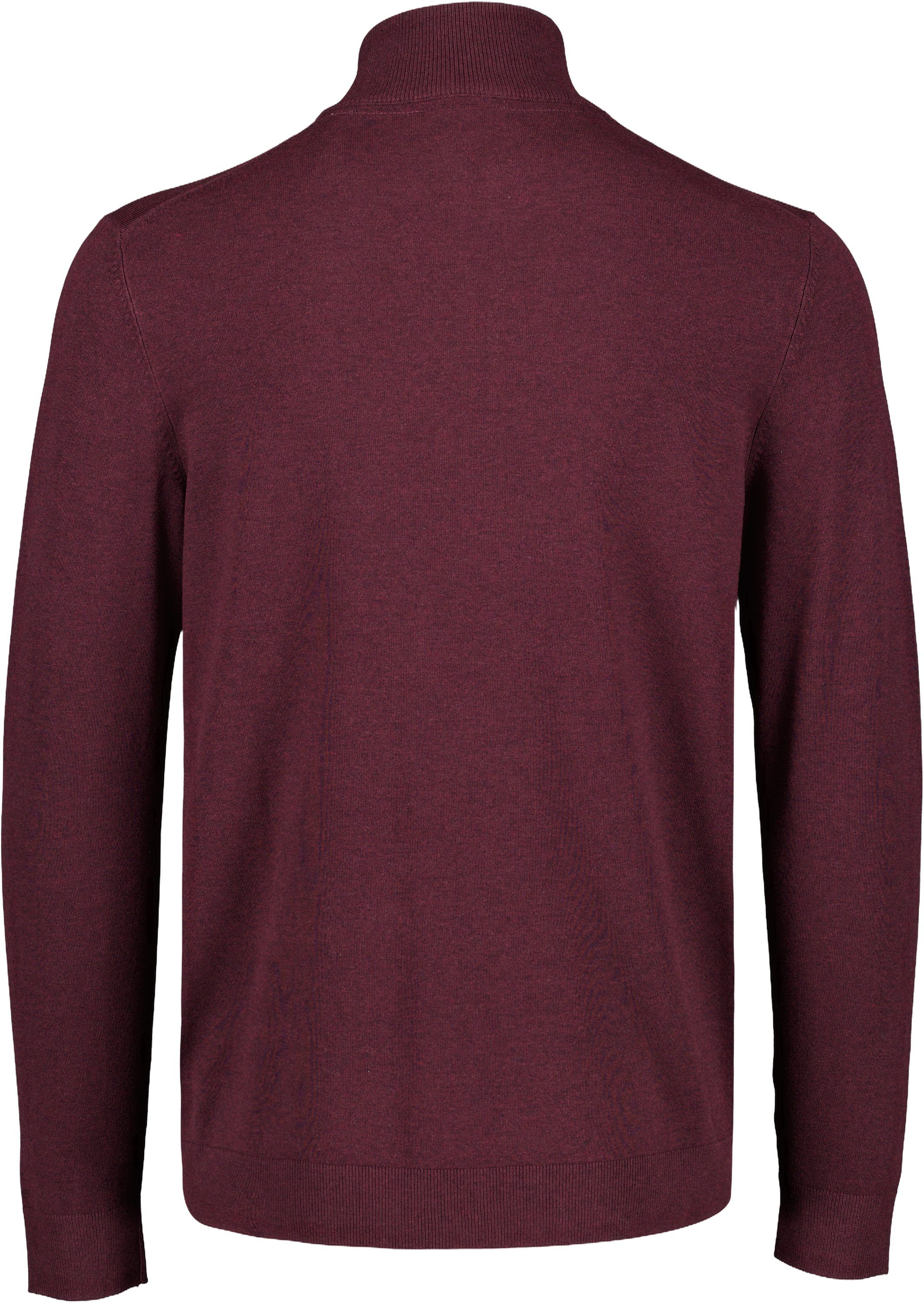 Soft viscose blend half zip