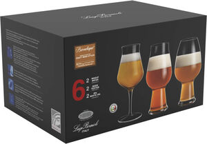 Birrateque ølglas-sæt 6 stk.