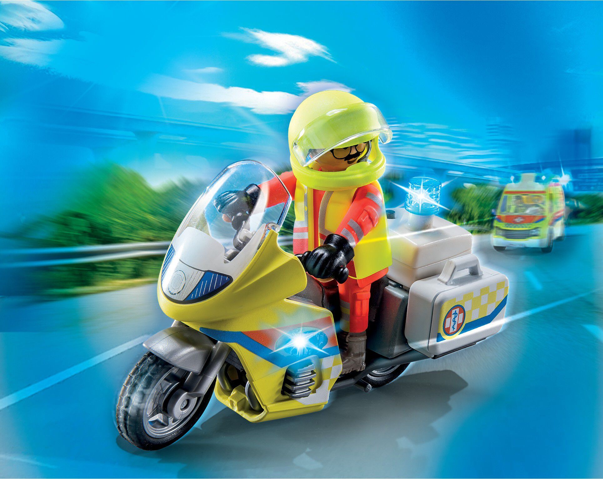 Playmobil Doctor motorbike